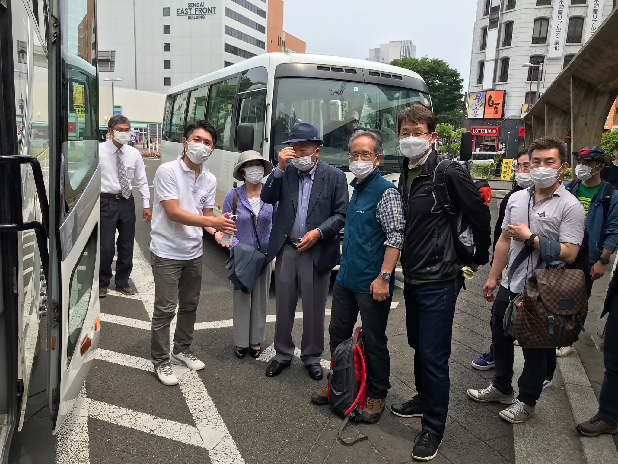 地区社会奉仕岩沼育樹活動